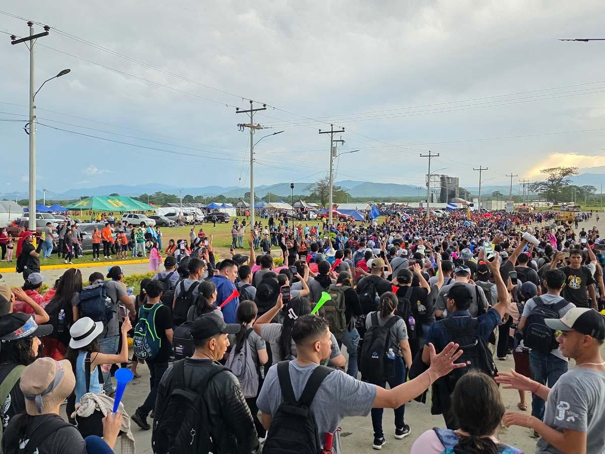 Más de 50 mil jóvenes recargaron su fe en la Jornada Nacional de la Juventud 2026 en El Progreso