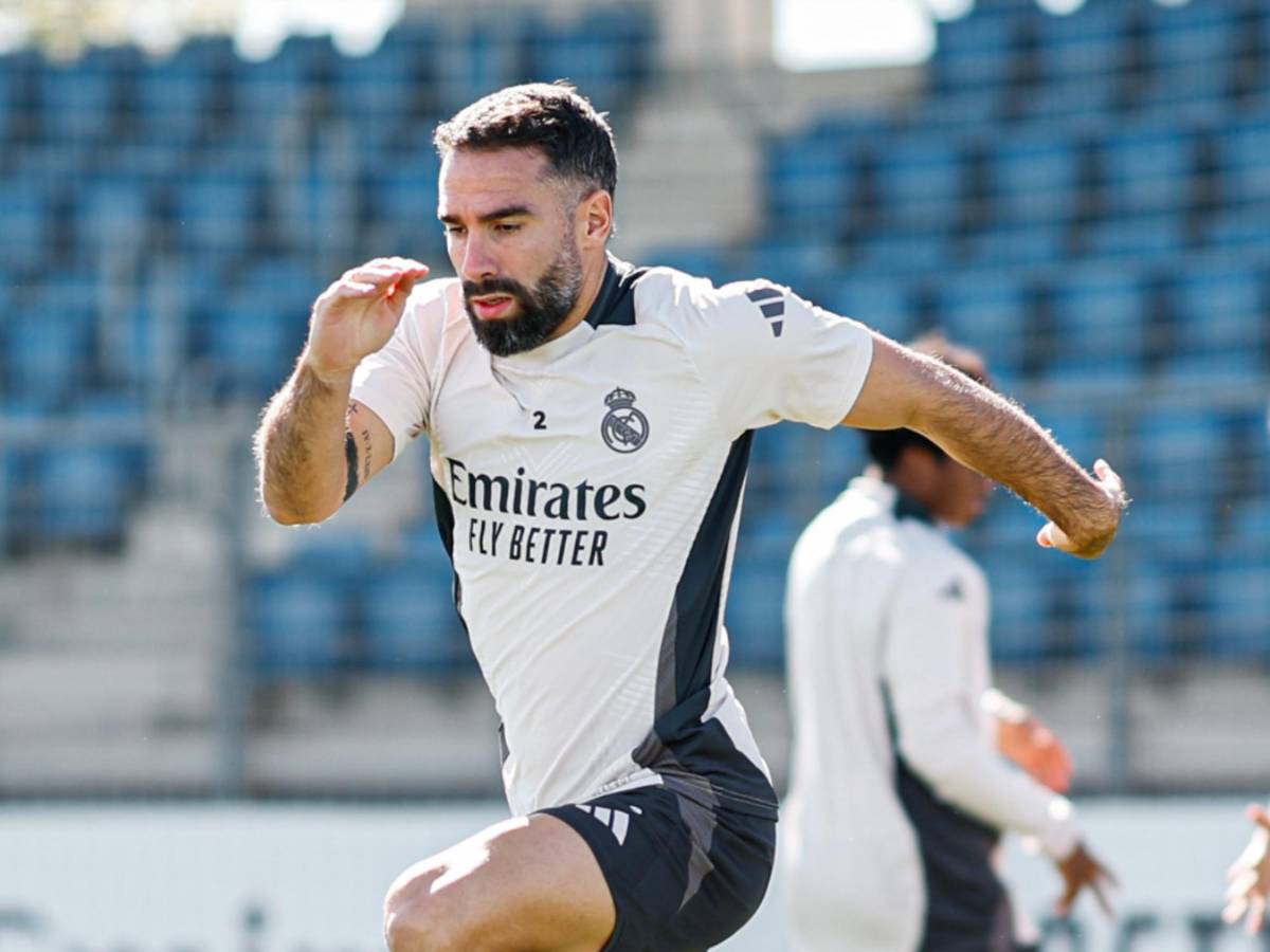 Dani Carvajal es el lateral derecho y se pierde el duelo del Real Madrid ante Alavés.