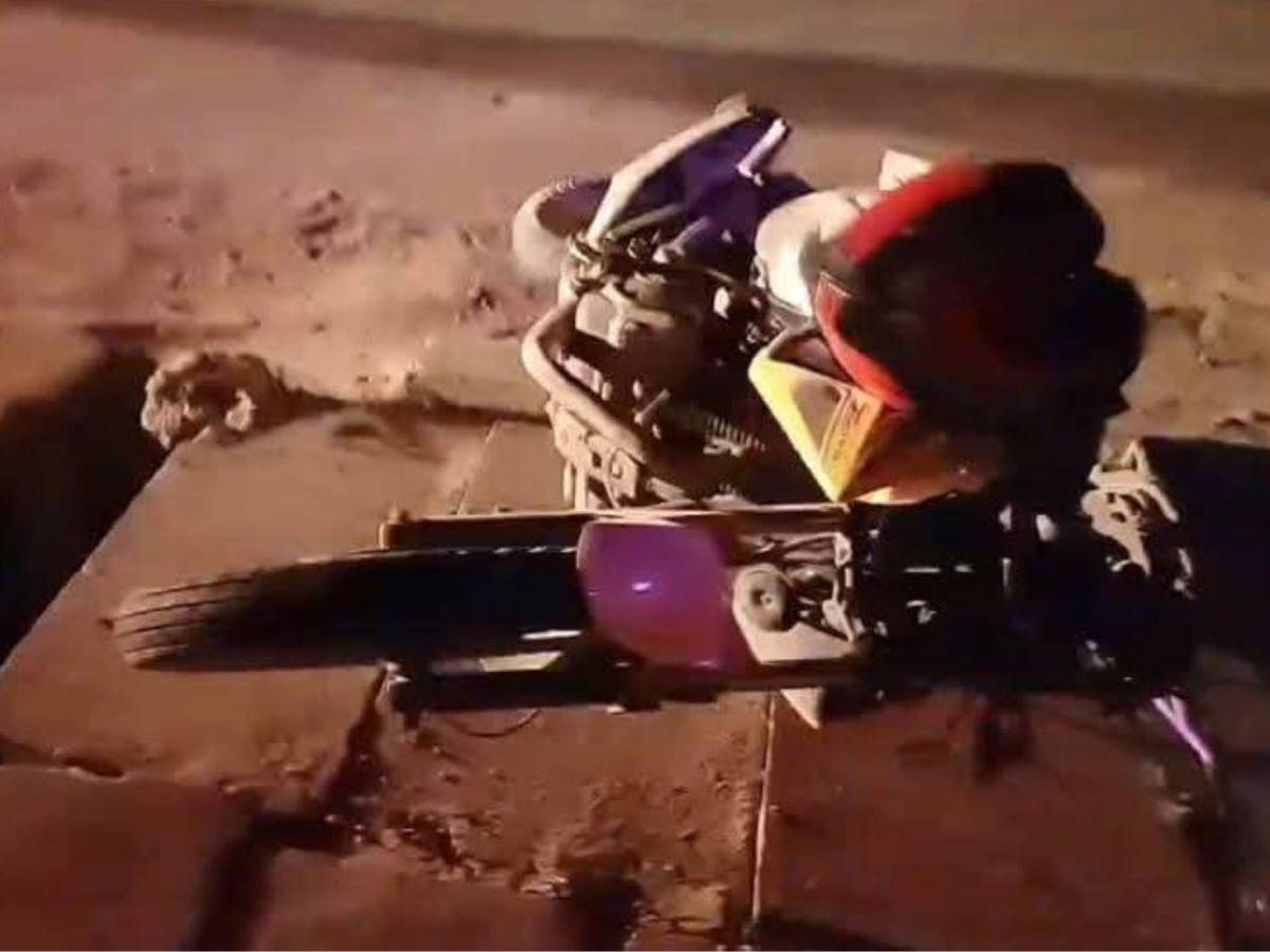Identifican a motociclista que murió en un accidente en la 27 calle de SPS