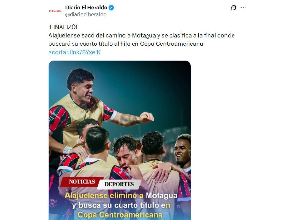 Indignación tras el Alajuelense - Motagua y Concacaf reacciona: Qué asco