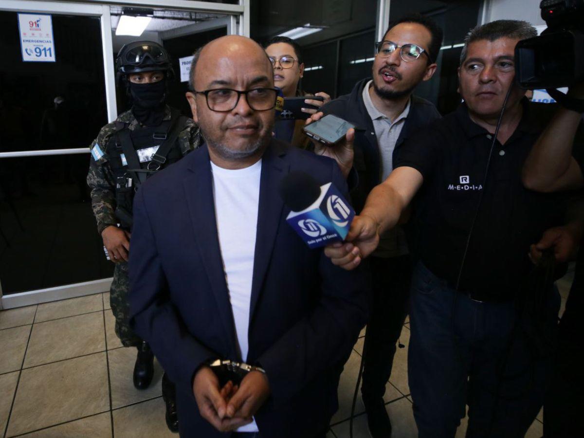 En audiencia: Juan Carlos Lobo, encargado de transporte de maletas electorales