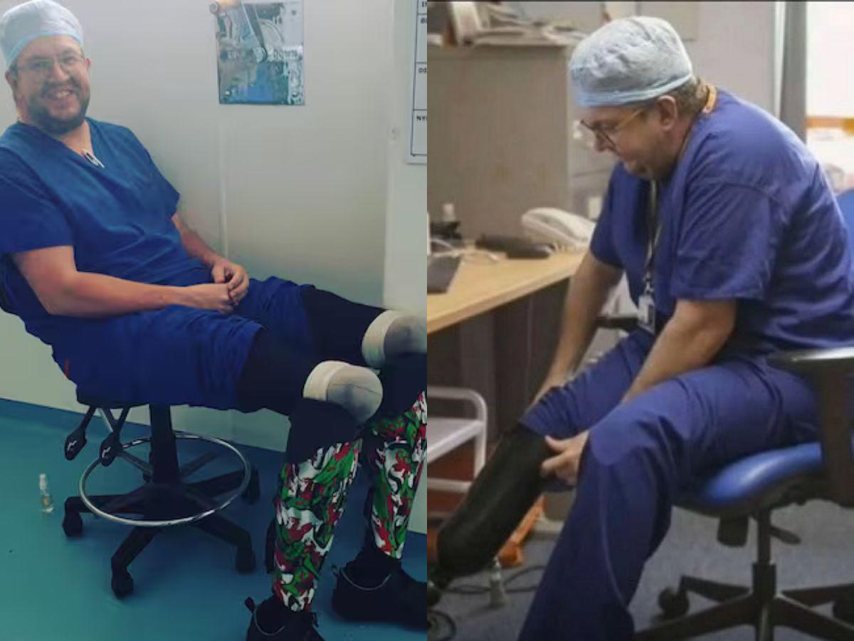 Cirujano se corta las piernas para cobrar millonario seguro
