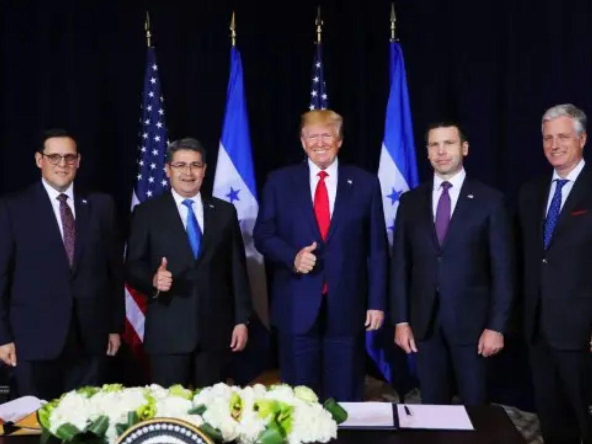 Las lujosas fotos del hotel cinco estrellas donde se hospedó JOH tras ser liberado por Trump