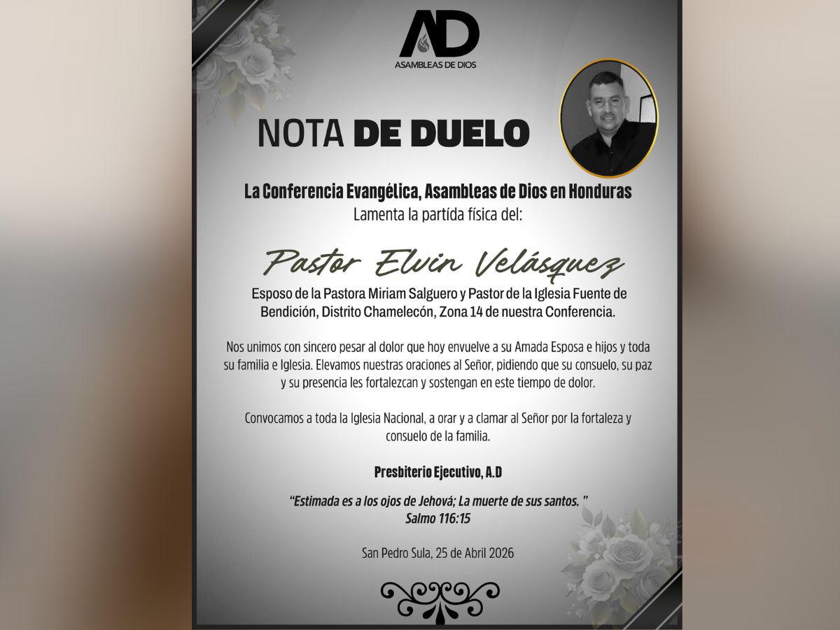 Fallece el pastor “Cotío” tras sufrir un paro cardíaco mientras jugaba fútbol en Chamelecón
