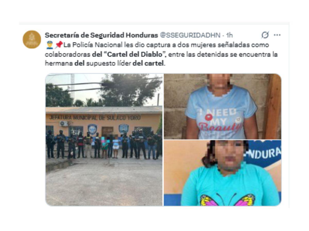 Capturan a la supuesta hermana de Esteban Ferrera, líder del cártel del Diablo