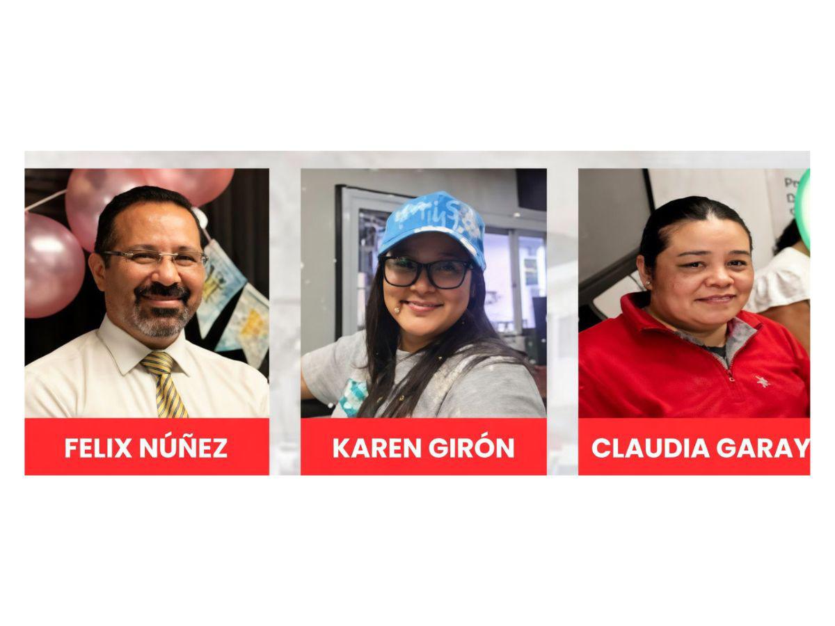 Familiares y amigos despiden a Félix Núñez y Karen Girón en Tegucigalpa