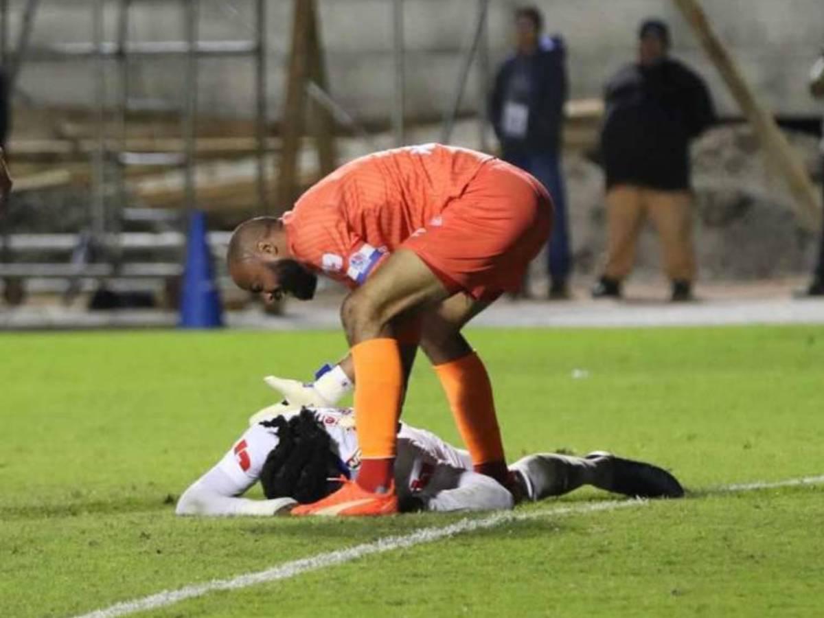 José García del Olimpia anotó en propio arco y fue el título del Motagua en el Apertura 2024.