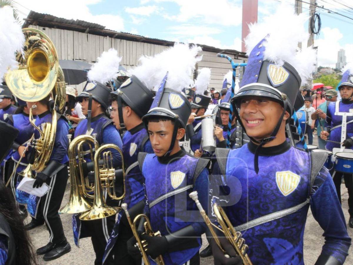Bandas que destacan en los desfiles patrios 2025 en Honduras