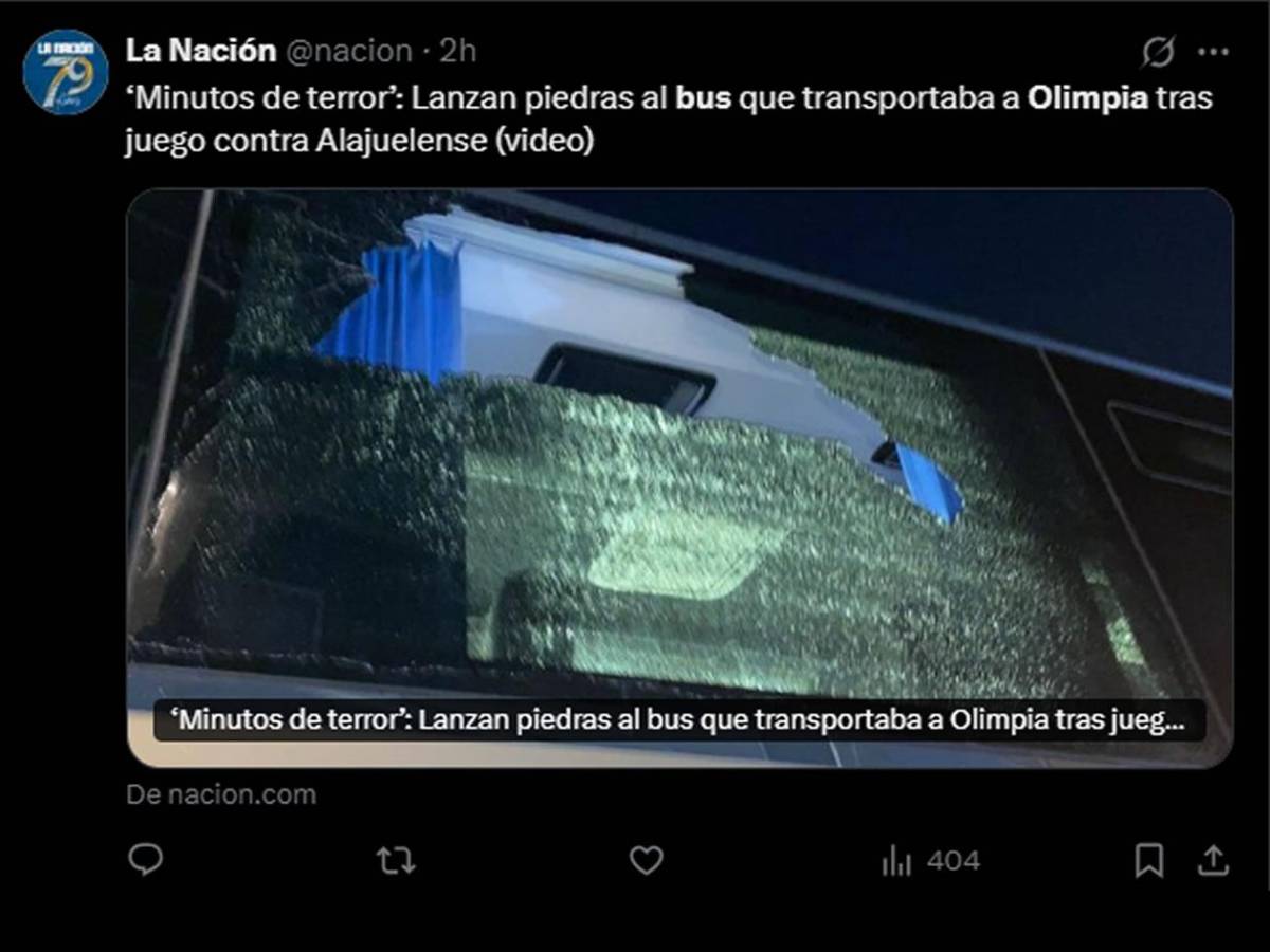 Concacaf debe descalificar a Alajuelense: prensa reprocha ataque al Olimpia en Costa Rica