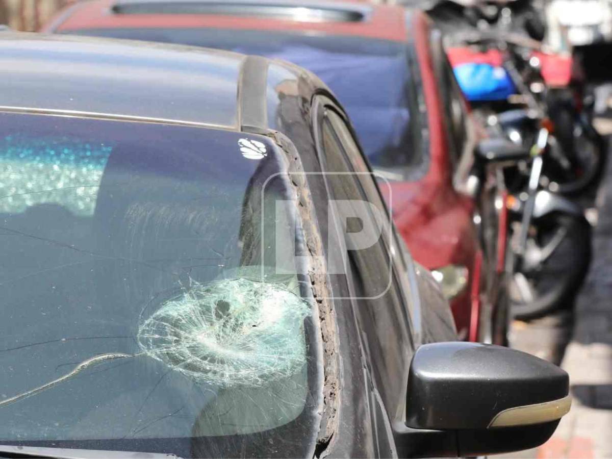 Devastación en el Nacional: Así lucen las calles tras disturbios en Motagua-Olimpia