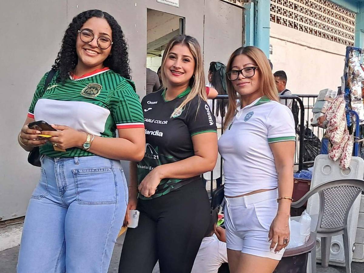 Ambientazo en la final: así se vivió la previa del Marathón vs Motagua
