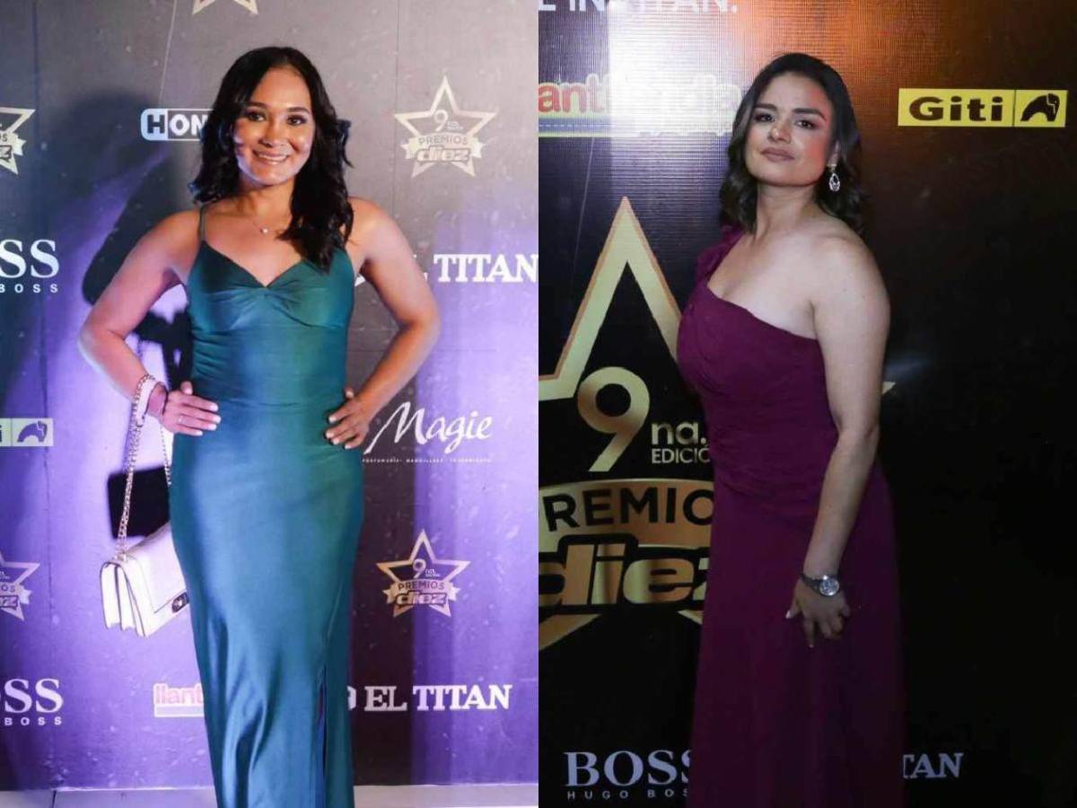 Premios DIEZ: Rodrigo y Laura Meza presentes, bellezas y figuras