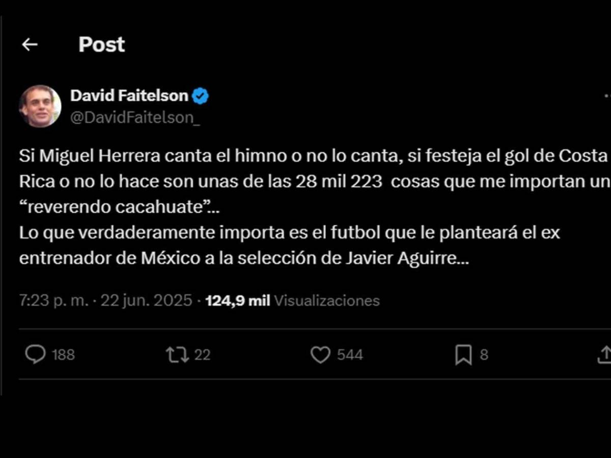 Reacción de prensa de México por empate y dardo a Costa Rica: lo que dijo Faitelson
