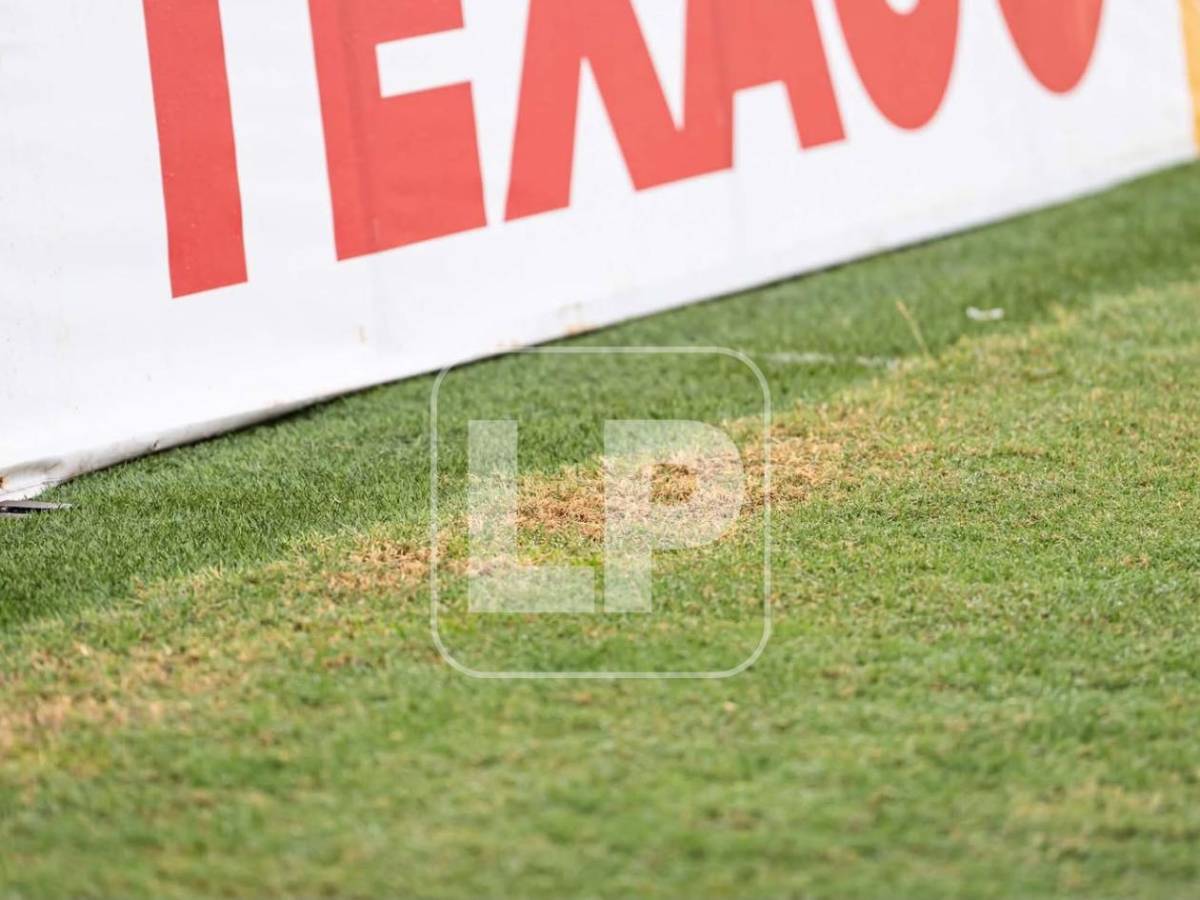 Las lindas chicas del Real España-Olimpia y así luce la cancha del Morazán