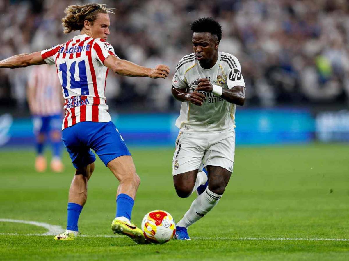 Real Madrid da golpe al Atlético, polémica y el agarrón entre Vini y Simeone