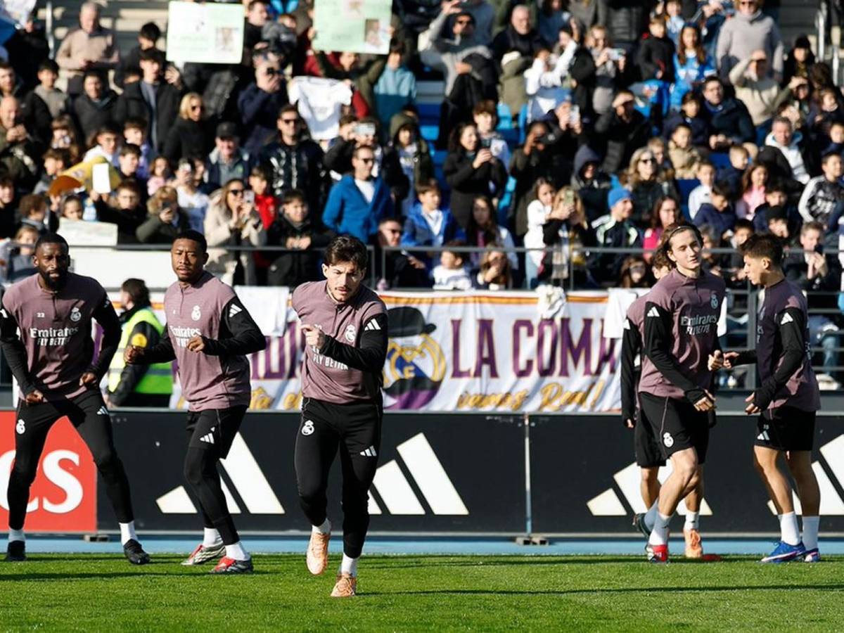 Real Madrid y Mbappé desatan locura en entrenamiento: una visita especial