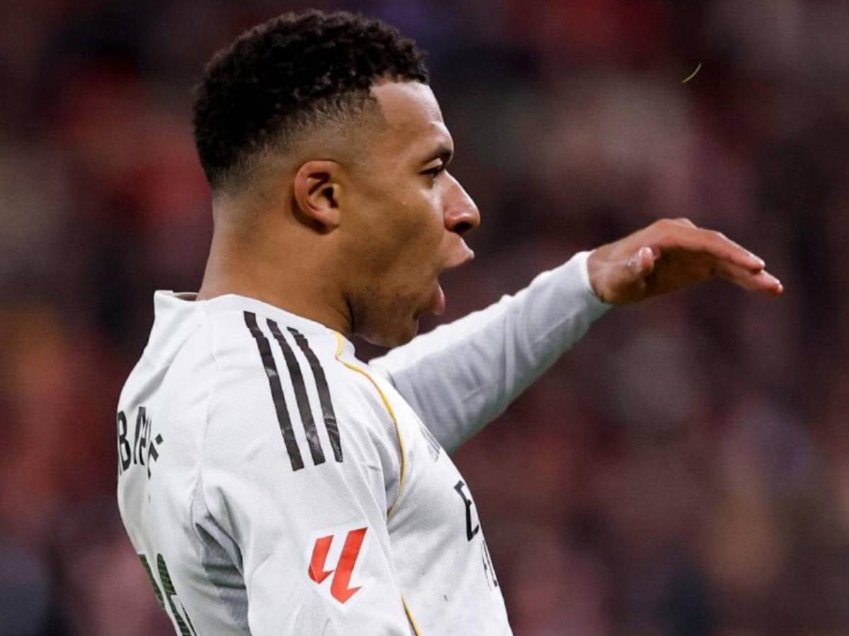 Real Madrid explica por qué Mbappé hizo gesto antideportivo ante Barcelona