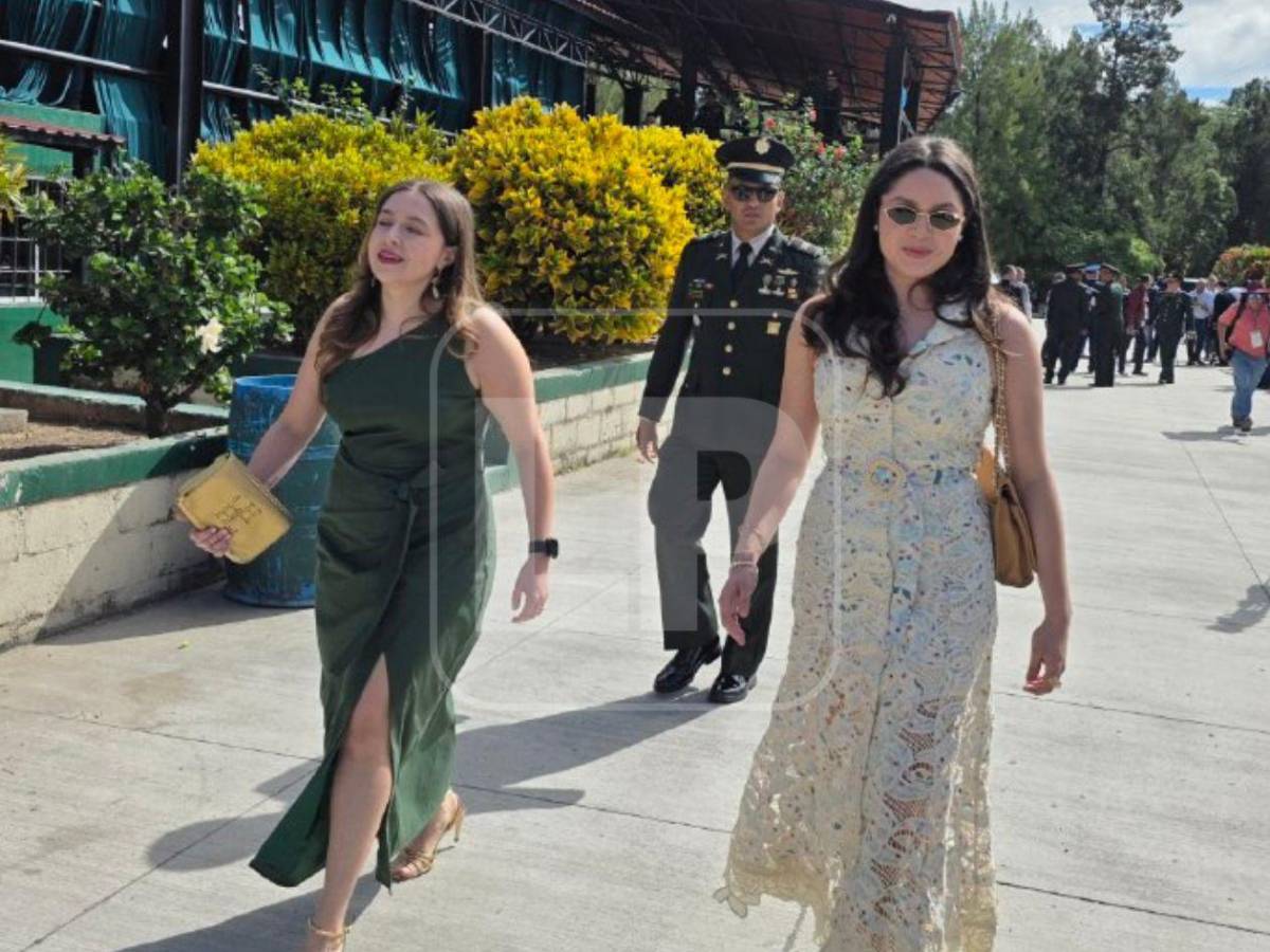 La razón por la que hijas de JOH asistieron a traspaso de mando de las FFAA