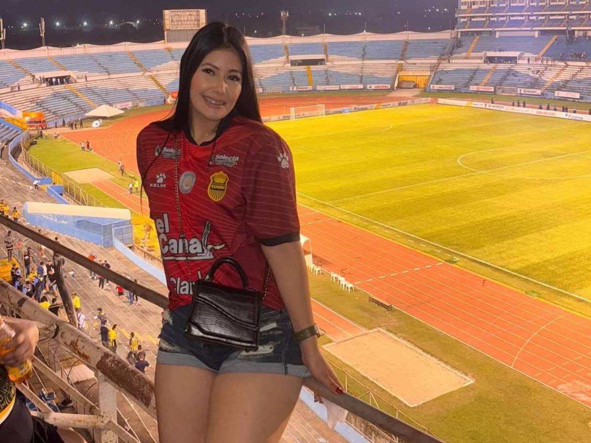 Las famosas y lindas aficionadas del Olimpia y Real España: ¿una japonesa?