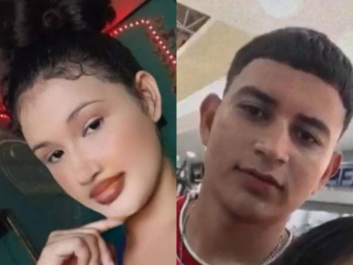 Identifican a pareja asesinada en La Ceiba; pandilla 18 dejó rótulo en la escena