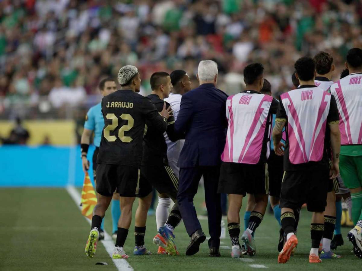 México vs Honduras: así fue el zafarrancho en Copa Oro y el motivo que empezó la pelea