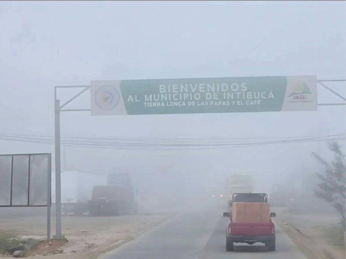 ¡Hasta 6 grados en Intibucá! Frío se intensifica en el occidente de Honduras