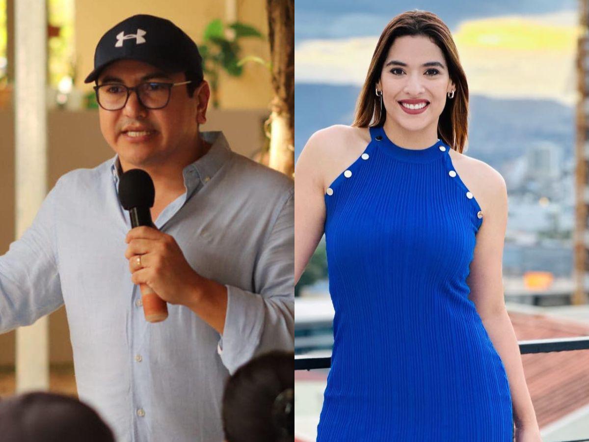 Novio de Carolina Lanza, entre los más votados del Partido Nacional en Yoro