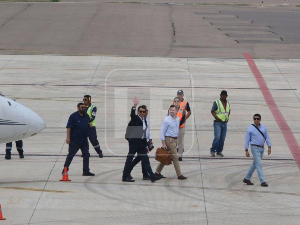 Revelan quién pagó el viaje privado de regreso de JOH a Honduras y cuánto costó