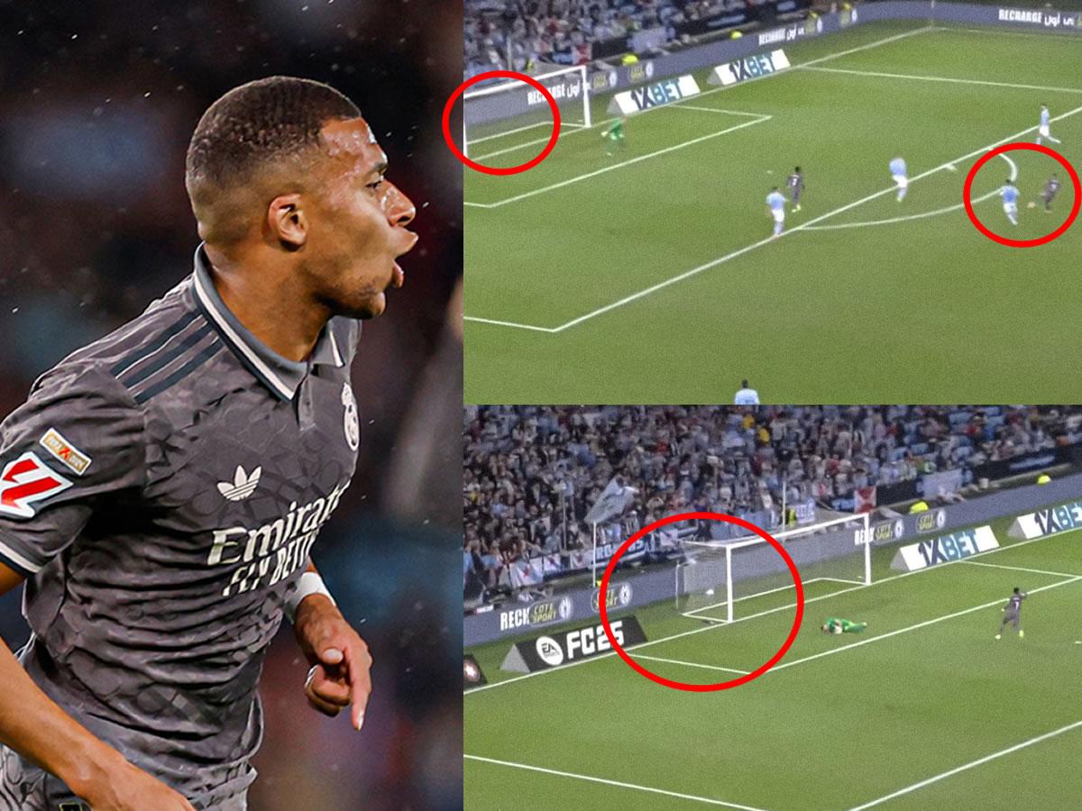 Le rompió el arco: el brutal golazo de Mbappé en su semana más complicada en Real Madrid