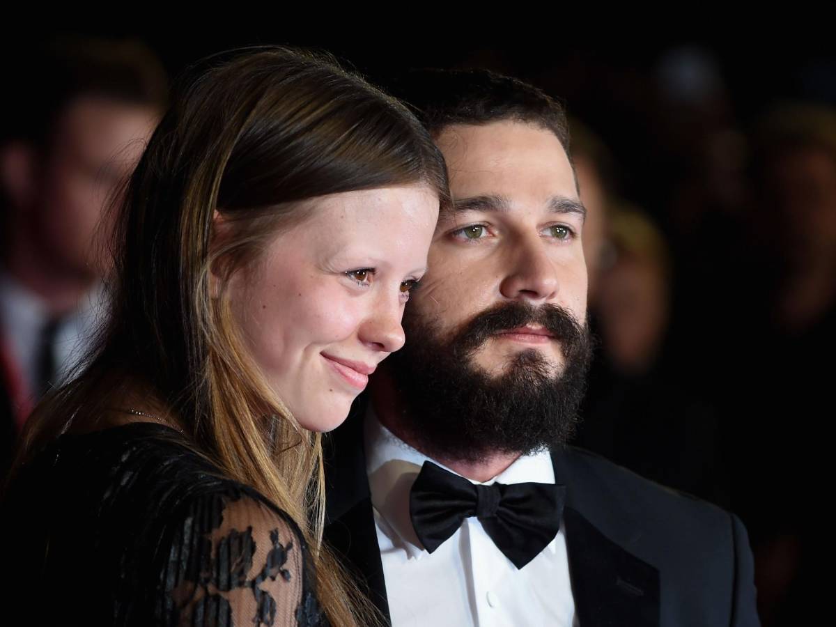 Shia LaBeouf y Mia Goth están separados desde hace un año