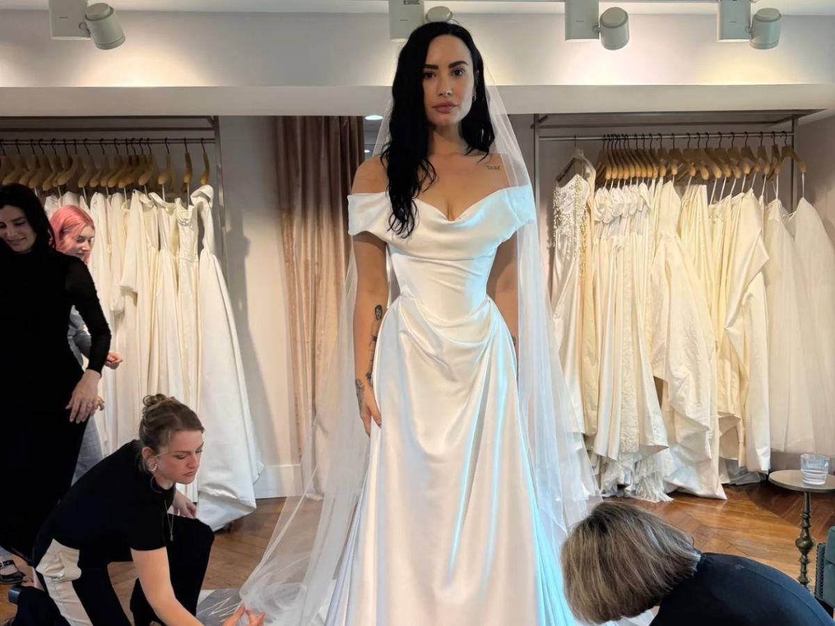 Así fue la romántica boda de Demi Lovato y Jordan Lutes