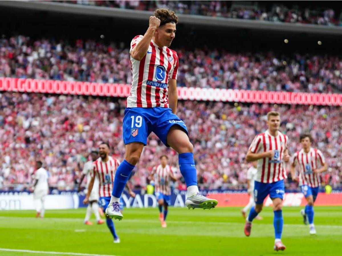 Vinicius con feo gesto, dolor del Real Madrid y llanto de Simeone en triunfo del Atlético