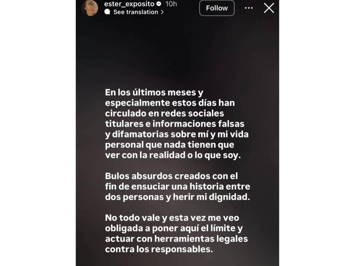 Ester Expósito estalla tras noticia sobre Mbappé y toma inesperada decisión