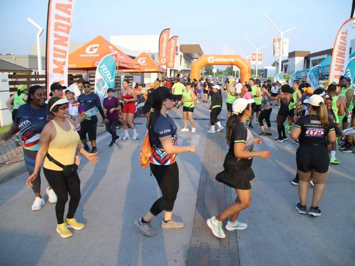 EN FOTOS: así se vivió el primer bootcamp en La Ceiba previo a la Maratón LA PRENSA-Gatorade