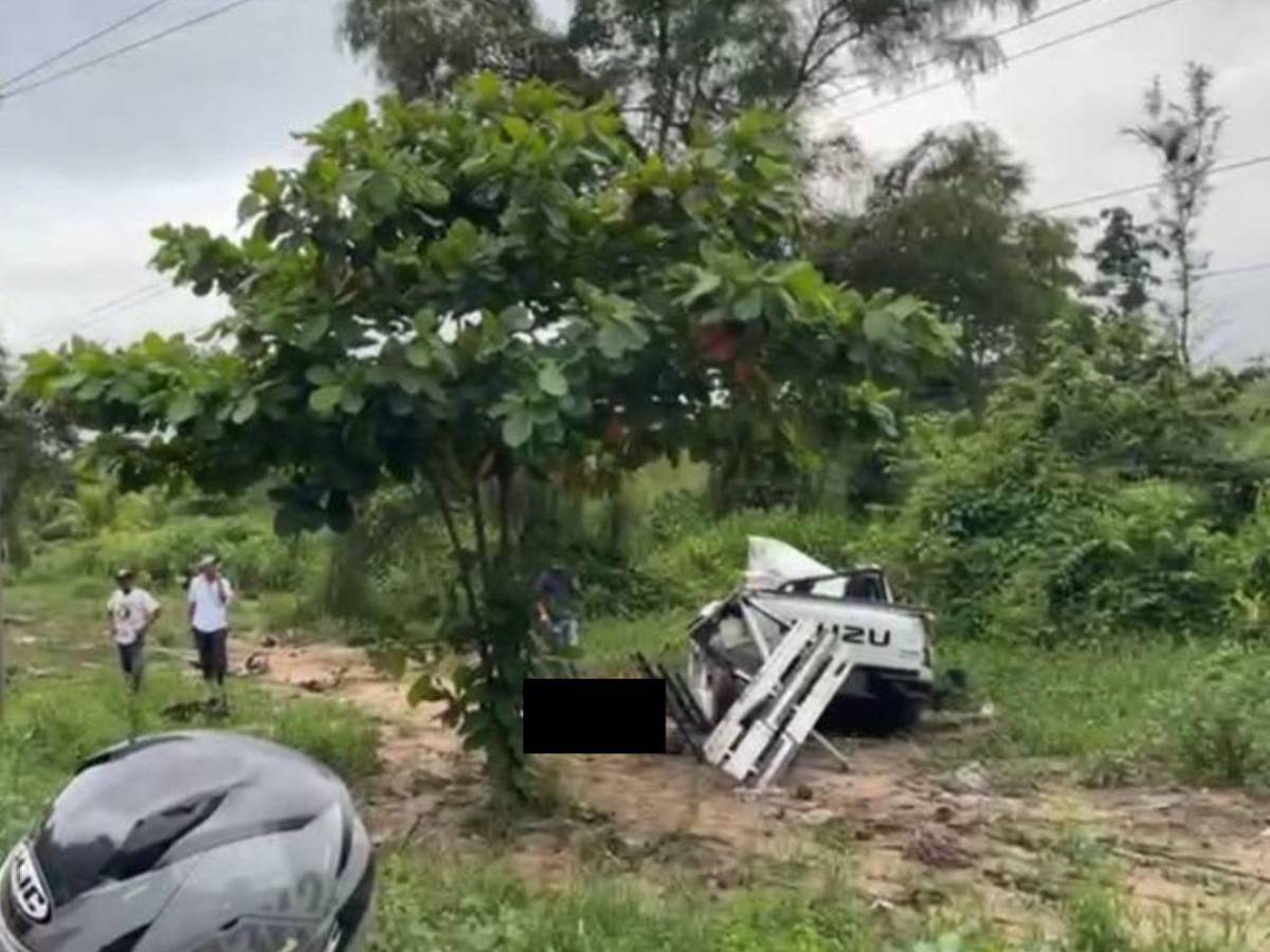 Te veo en el cielo, primo: identifican al conductor que murió en brutal accidente en Yoro