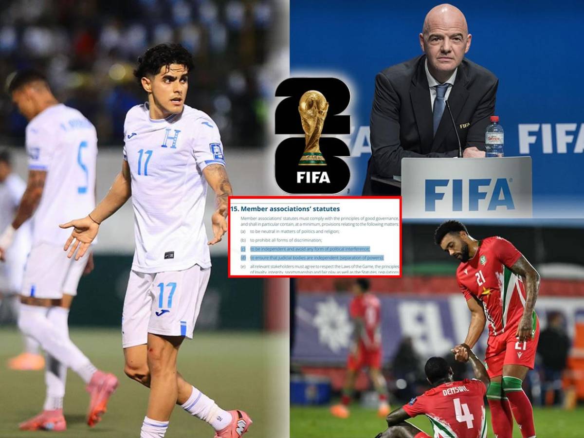 Honduras alerta: Esto dice el reglamento de FIFA sobre descalificar a Surinam