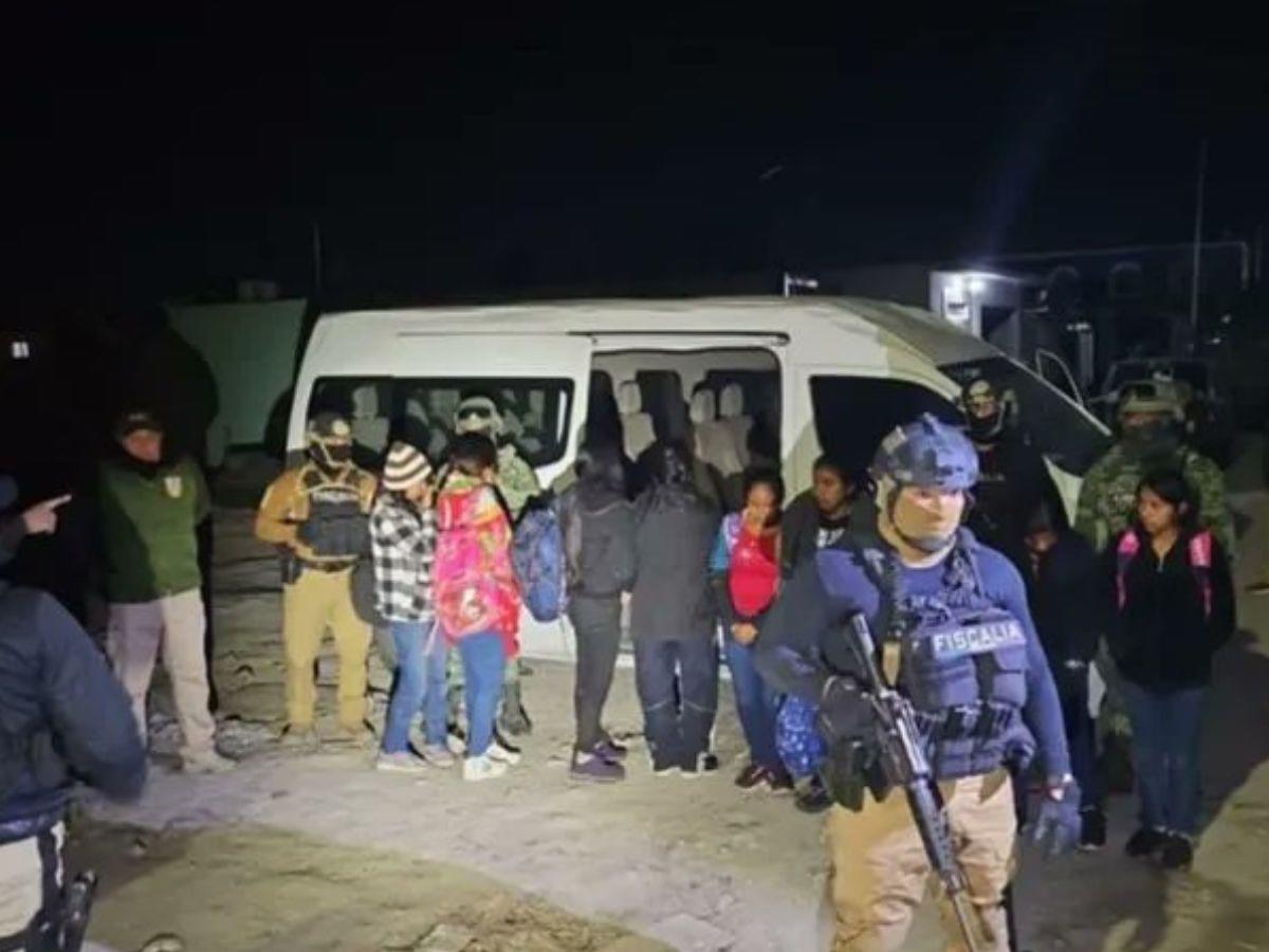 Rescatan a 61 migrantes en Tamaulipas, México