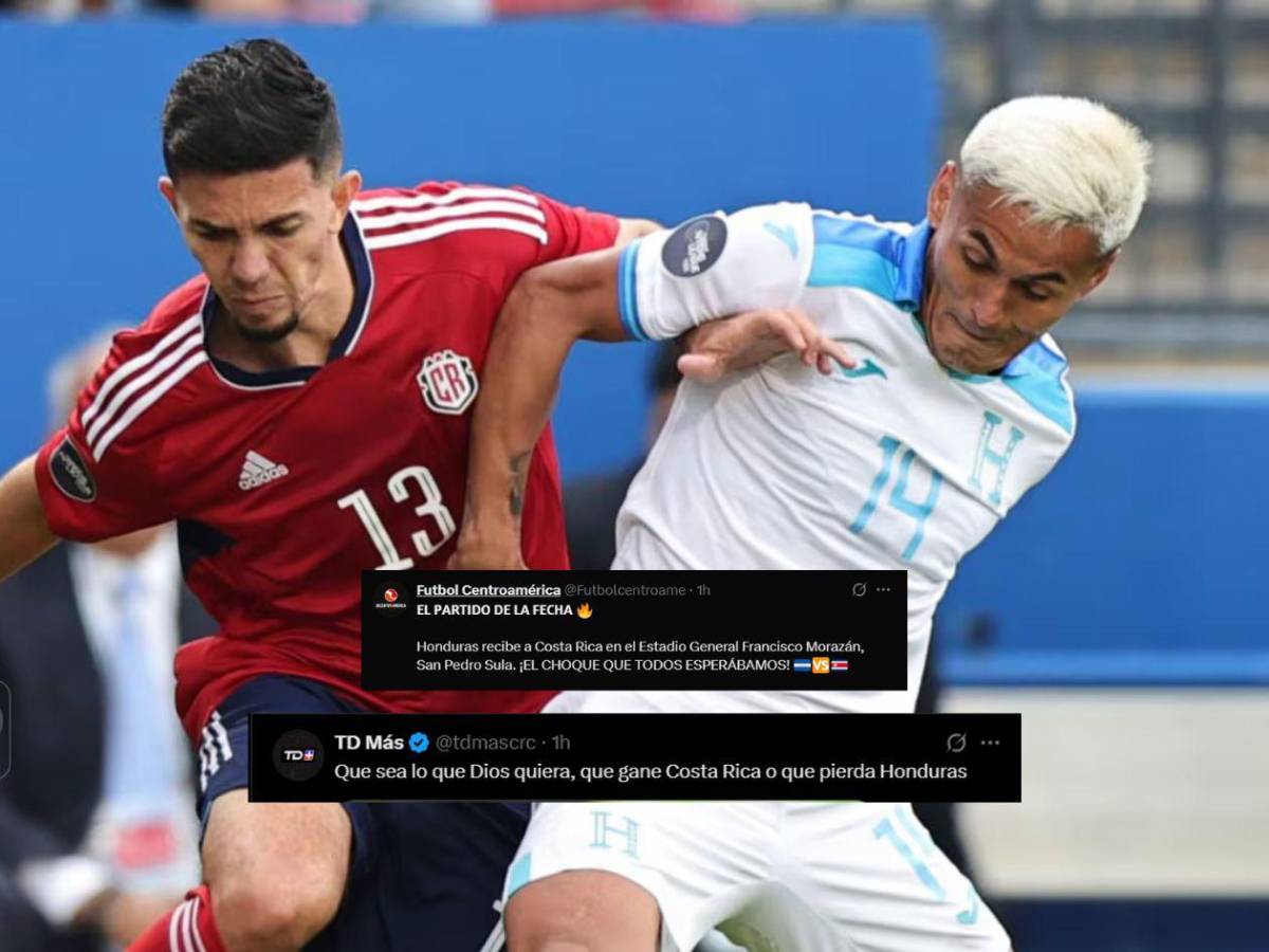 ¿Se ven favoritos? Lo que dicen en Costa Rica previo al duelo ante Honduras