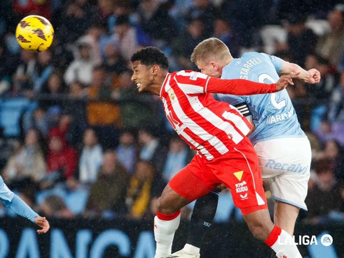 Almería y ‘Choco’ Lozano se hunden más en el descenso de la Liga Española