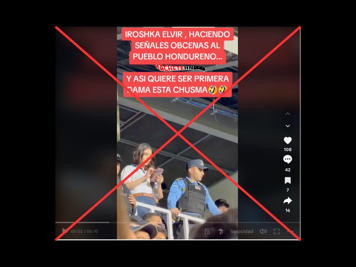 Captura de pantalla a una publicación en TikTok realizada el 12 de septiembre de 2024.