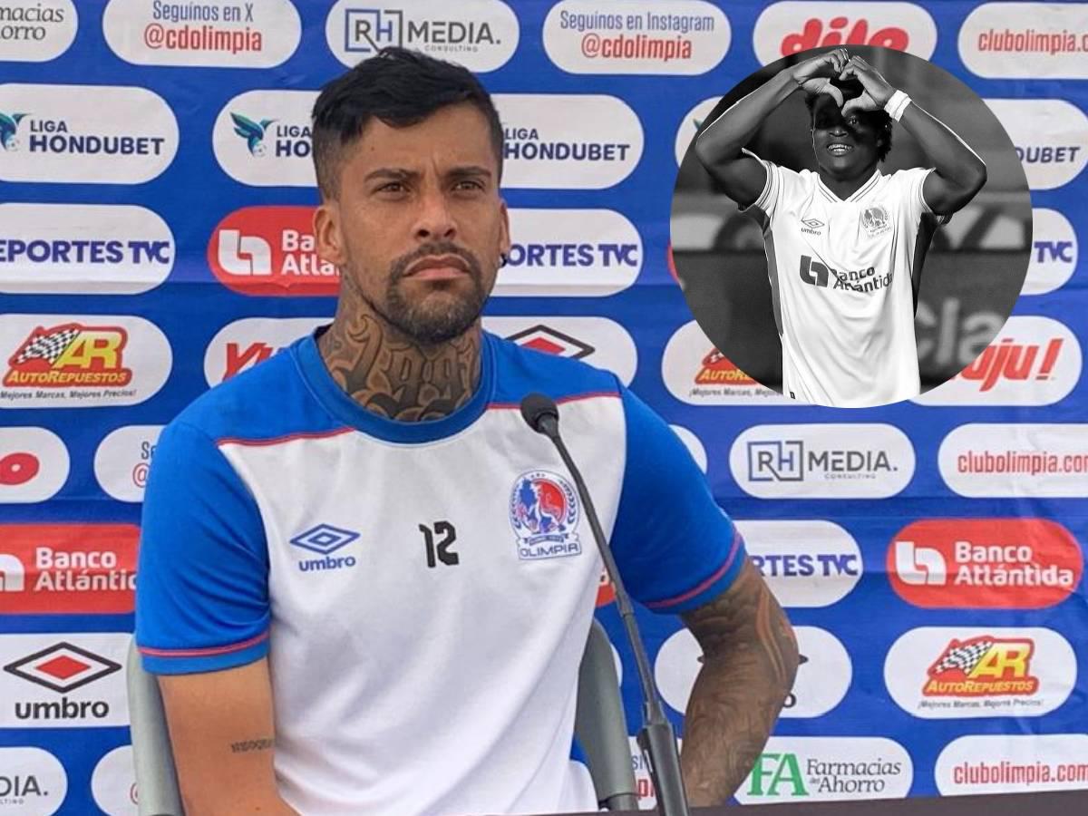 Araújo recuerda a Demetri Gordon y habla de su momento con Olimpia: “ha sido difícil”