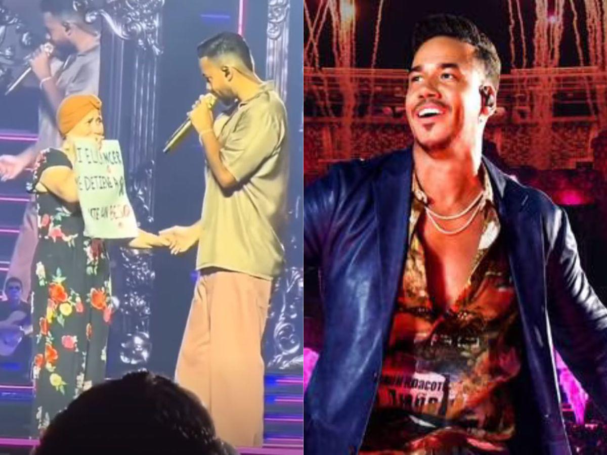 Romeo Santos cumple el sueño de una fanática con cáncer
