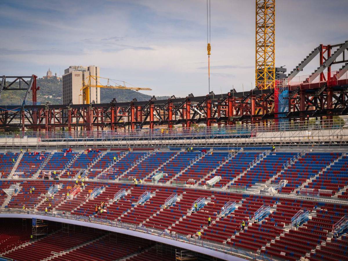 Barcelona muestra impresionantes nuevas imágenes del Spotify Camp Nou