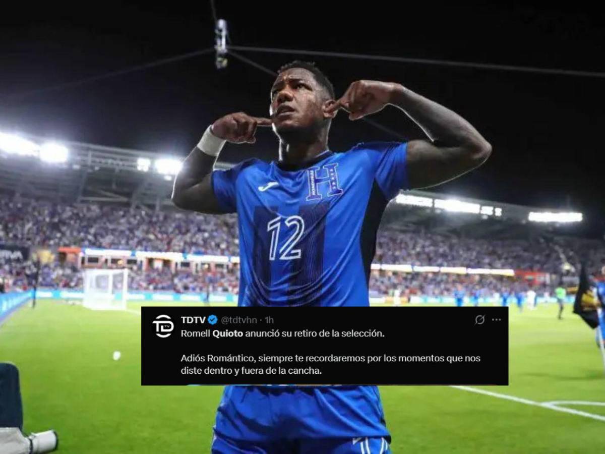 Así reaccionó la prensa al retiro de Romell Quioto de la Selección de Honduras