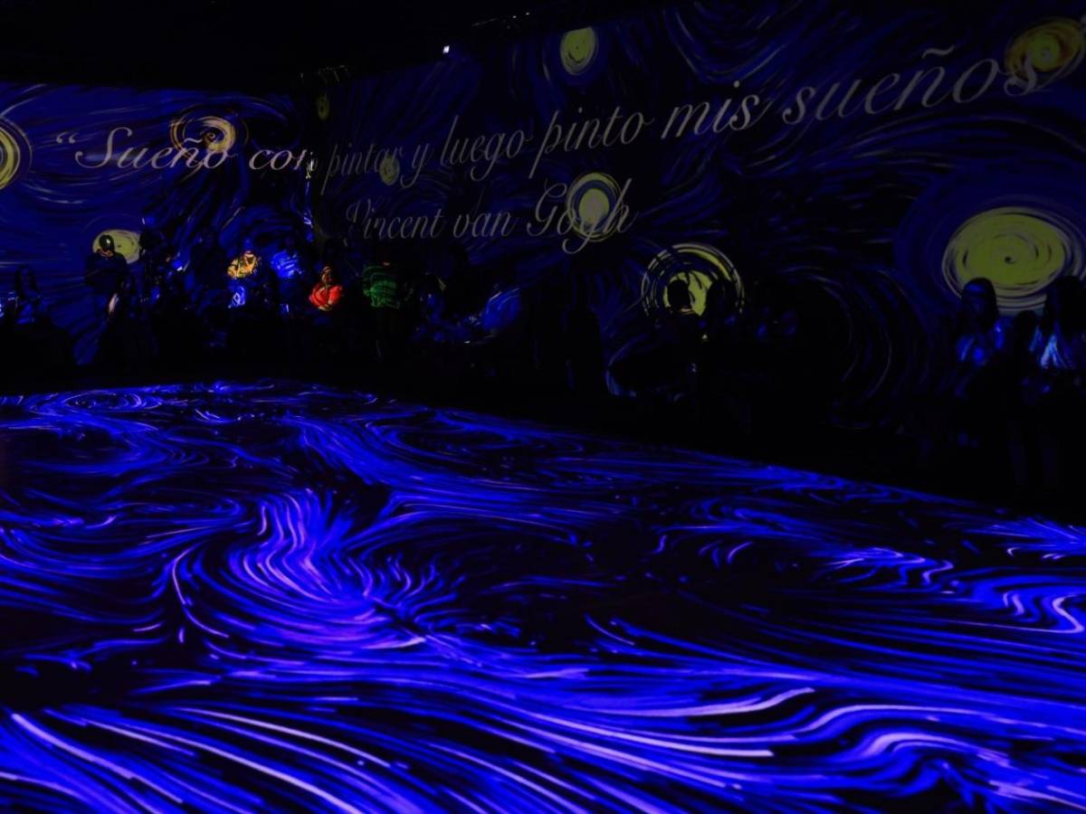 Experiencia de arte inmersiva Van Gogh, un evento para toda la familia