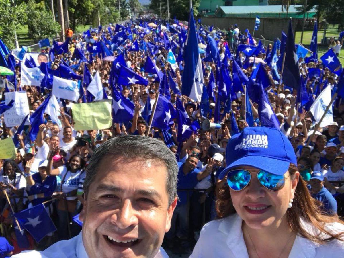 Juan Orlando Hernández desde la cárcel pide a nacionalistas votar por Ana García