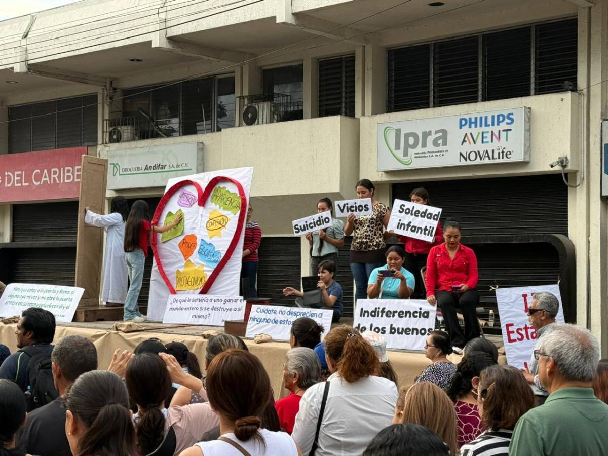 “Dios nos llama a servir”: fe, sacrificio y reflexión en el inicio del Viernes Santo en San Pedro Sula