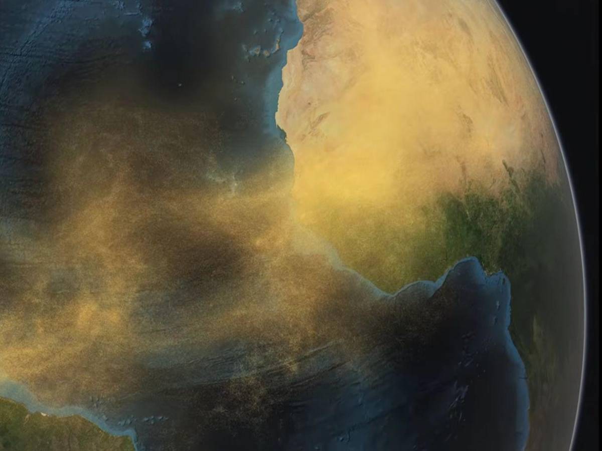 Polvo del Sahara: cómo viaja desde África hasta Honduras y qué efectos provoca