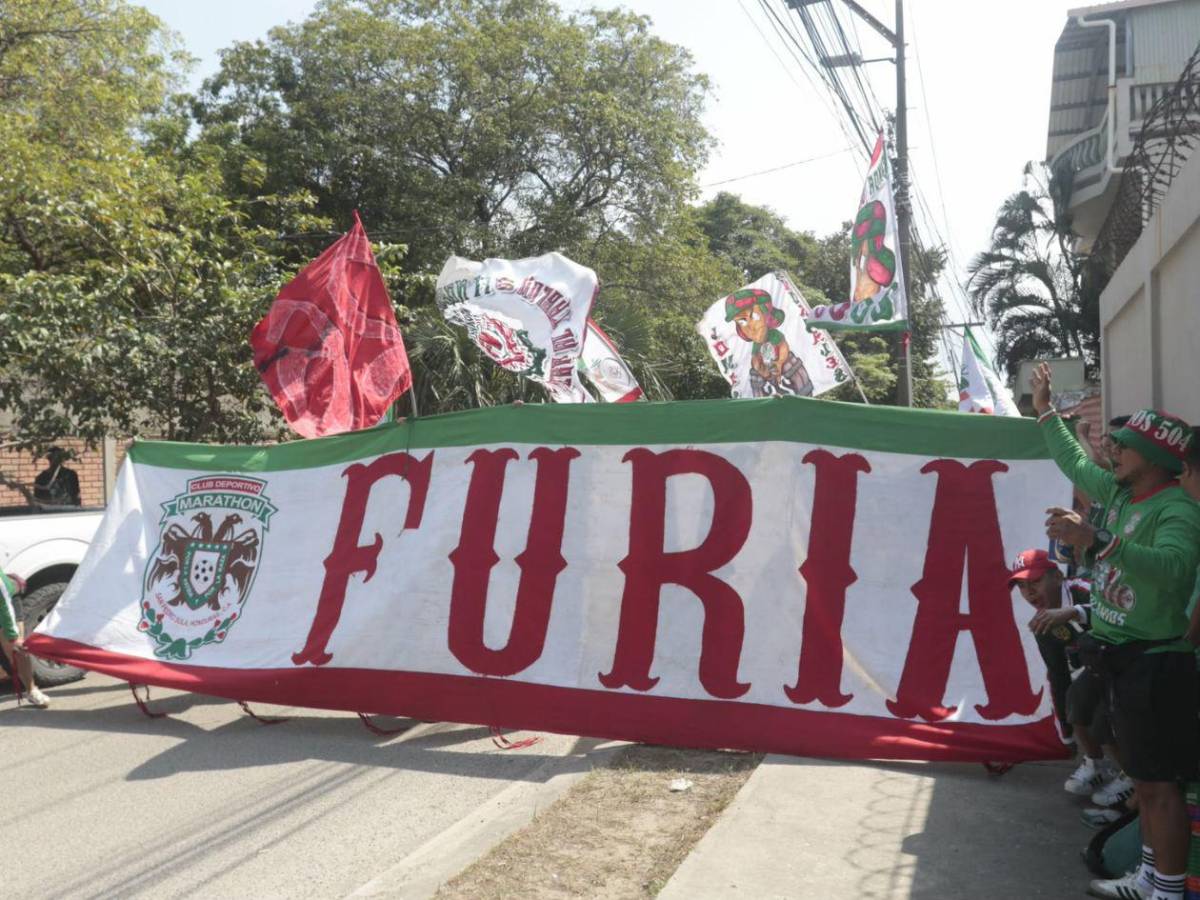 'Hulk' llegó al Yankel y ambientazo previo al clásico Marathón-Olimpia