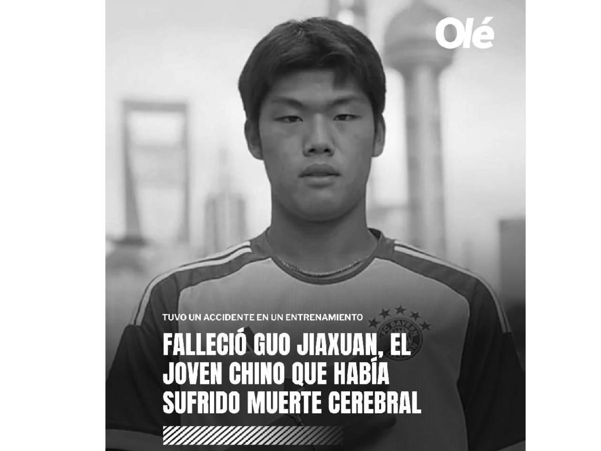 Luto: Muere futbolista que sufrió una lesión cerebral entrenando; Bayern reacciona